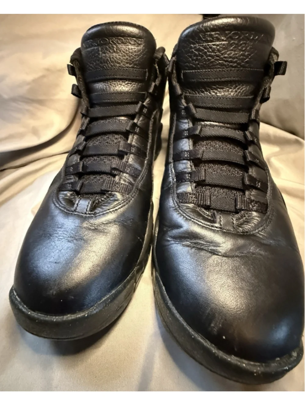 Air Jordan 10 Retro NYC Mens Sneakers Shoes SIZE 9 No Original Box